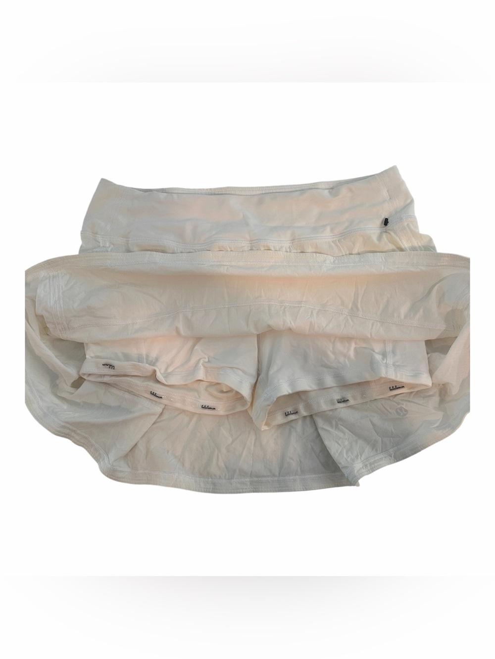 lululemon athletica Cream Active Skort with Inner Shorts - Picture 2 of 5